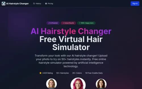 AI Hairstyle Changer