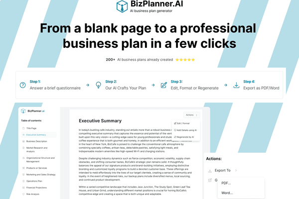 BizPlanner AI