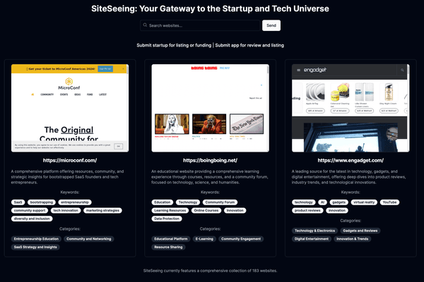 Siteseeing
