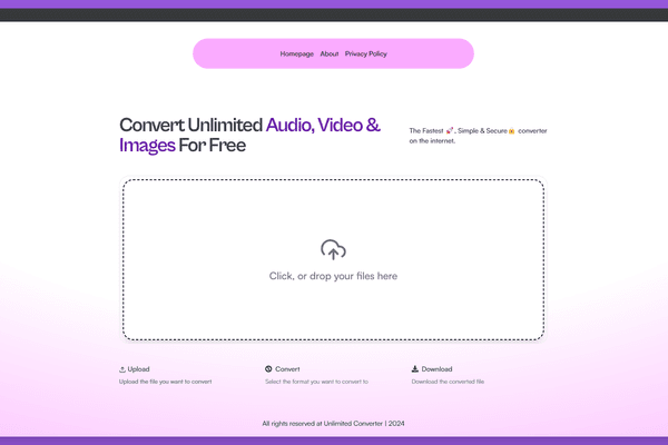 Unlimited Converter