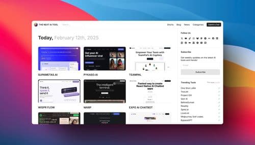 The Next AI Tool