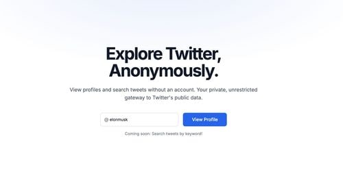 TwitterViewer.io logo