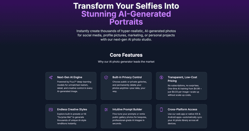 My AI Photo Shoot