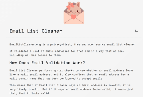 Email List Cleaner