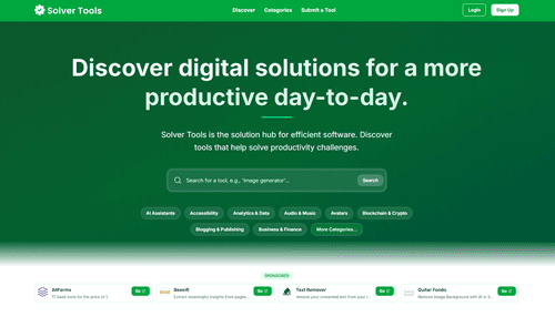 Solver Tools