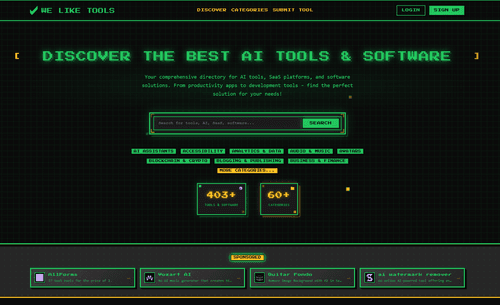 We Like Tools