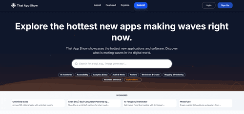 That App Show