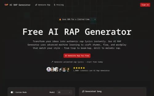 AI Rap Generator