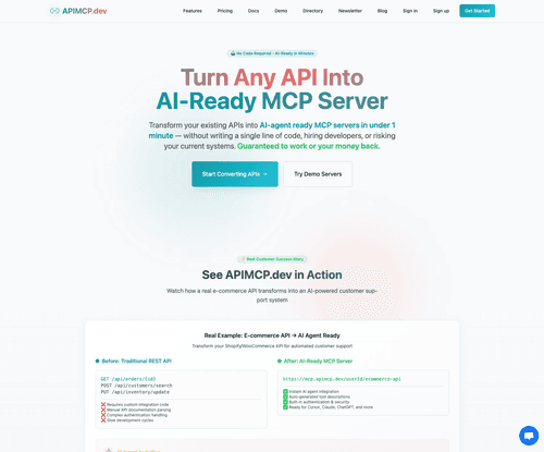 APIMCP.dev