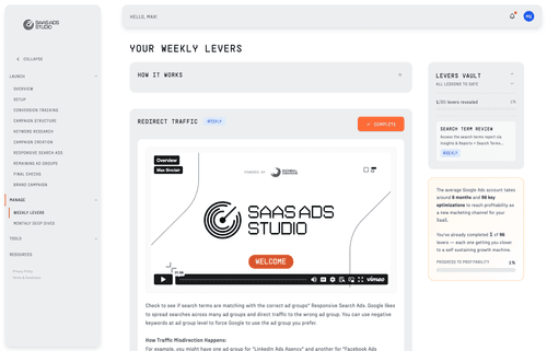 The SaaS Ads Studio