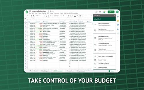 image of BudgetSheet