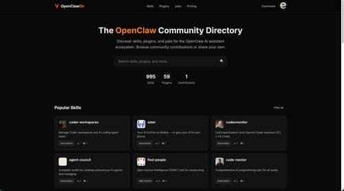 Open Claw Directory