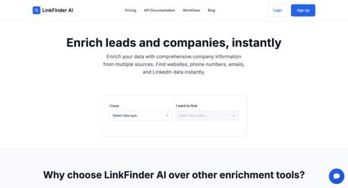 image of Linkfinder AI