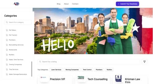 image of Texas On The Map