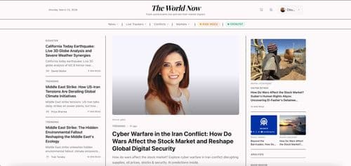 image of The World Now