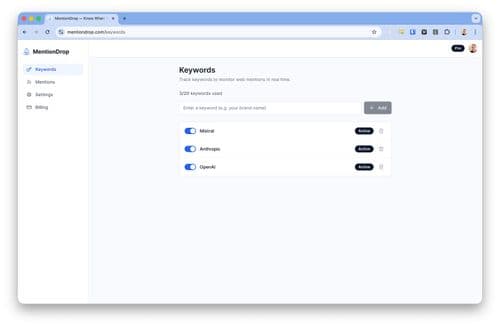 image of MentionDrop