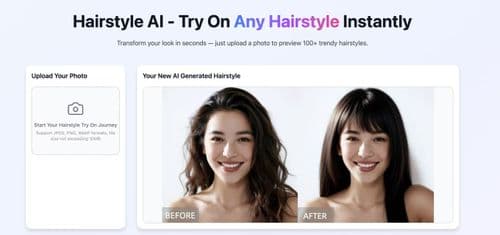 image of Hairstyle AI