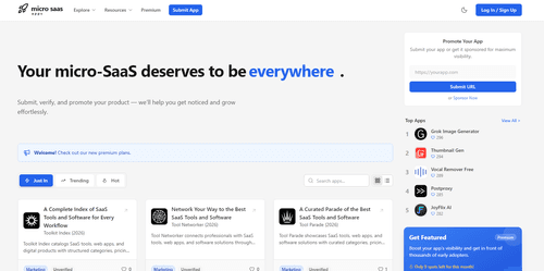 image of MicroSaaS Apps