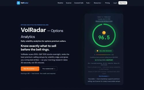VolRadar logo