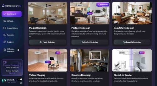 image of HomeDesignsAI