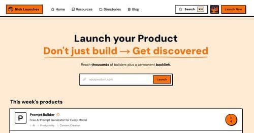 image of Nick Launches