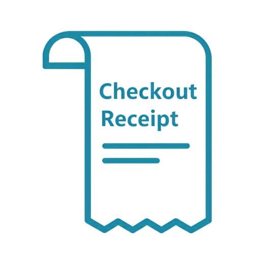 image of CheckoutReceipt
