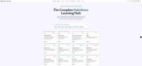 image of Salesforce Dictionary