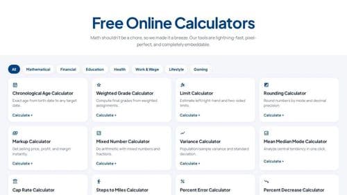 image of EasyCalc