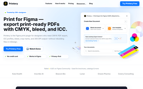 Printery - Print for Figma logo