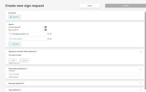 image of QuickSigner