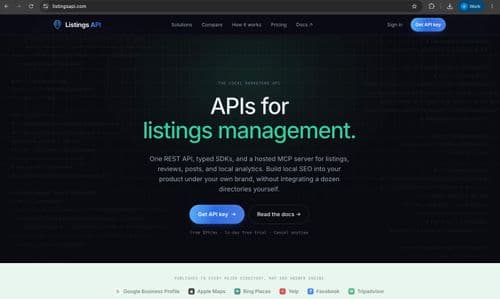 image of Listings API