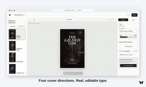 Coverfairy logo