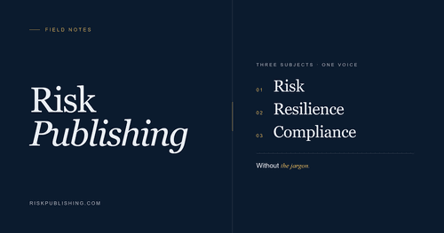 Risk Publishing