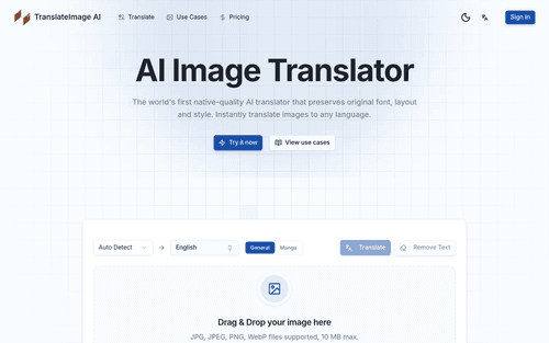 TranslateImage AI logo