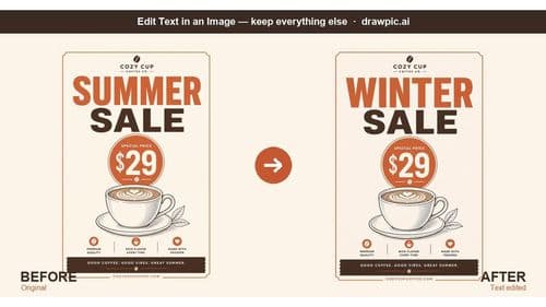 DrawPic Edit Text in Image logo