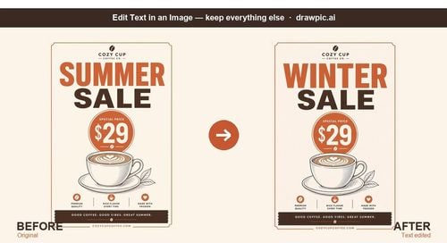 DrawPic Edit Text in Image logo