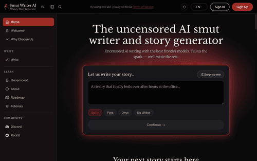 Smut Writer AI